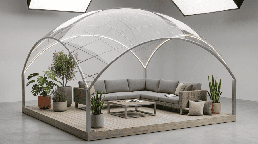 Aura Gazebo 3x3m / 9x9ft