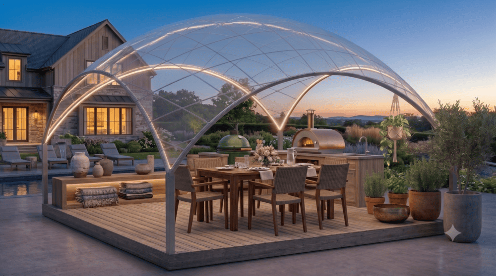 Aura Gazebo 3x3m / 9x9ft