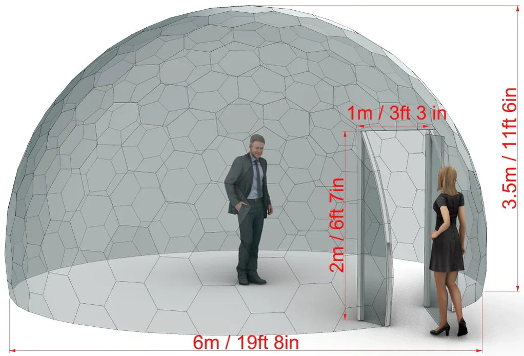 Turnkey Polycarbonate Dome for Glamping