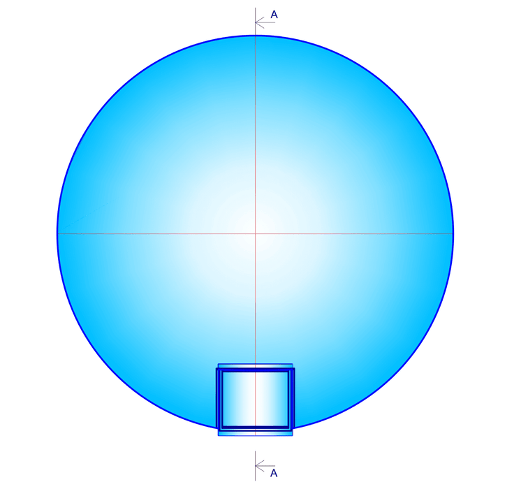 Aura Dome™ Ø6m, H3,5m - STANDARD - Cupola geodetica