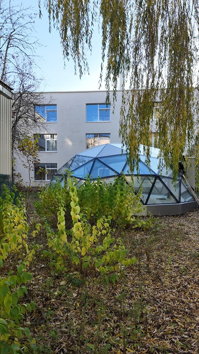 Ø8m (26ft) Insulated Triple-Pane Glass Dome F3 3/7