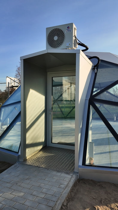 Ø8m (26ft) Insulated Triple-Pane Glass Dome F3 3/7