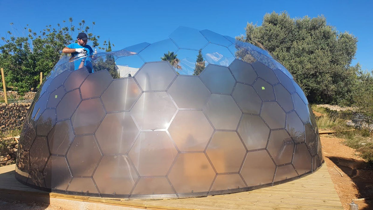 Ø6m H3m Luxury Aura Dome™ mit Glastür