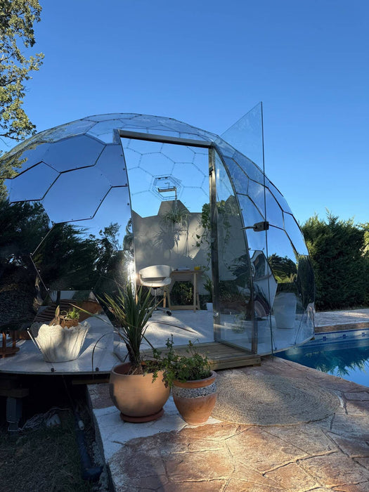 Ø4,5m Luxury Aura Dome™ mit Glastür