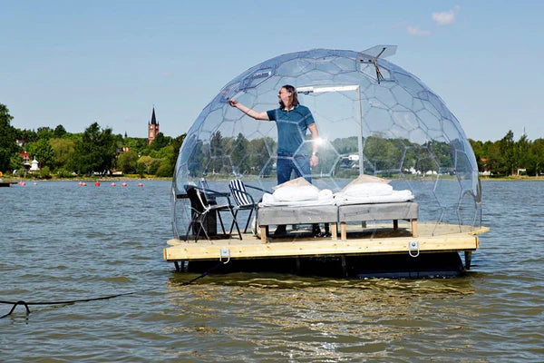 Ø3,6m H2,14m / Ø11ft 9in H7ft Luxury Aura Dome™ with Glass Door