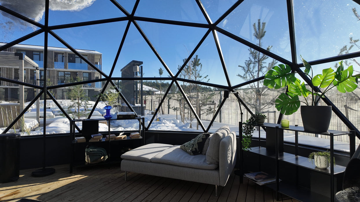 Mirrored Glass Dome