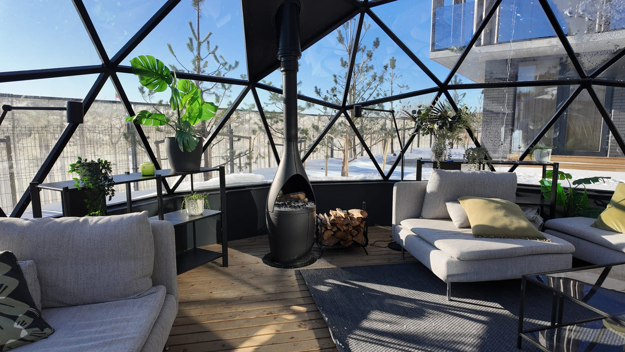 Mirrored Glass Dome