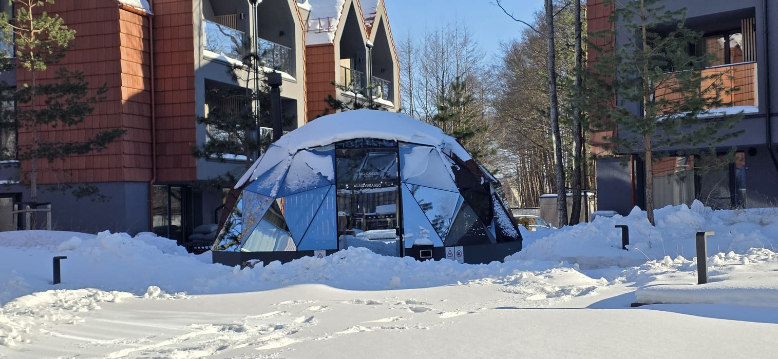 Mirrored Glass Dome
