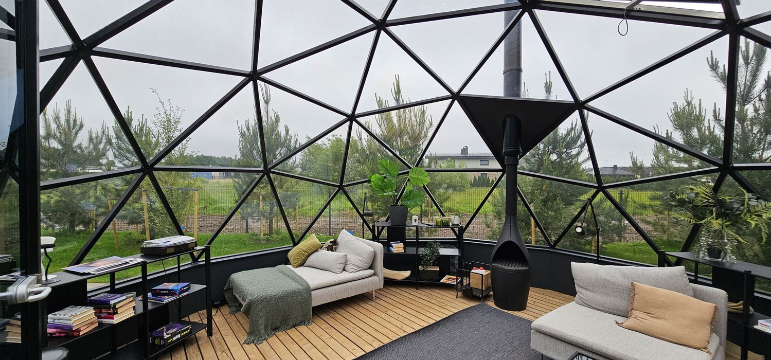 Mirrored Glass Dome