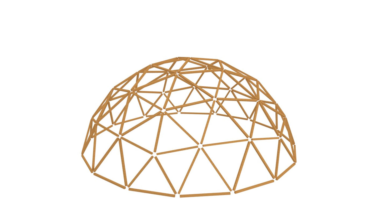 3V 3/7 Geodesic Dome T-STAR connectors kit for DIY Icosahedron Ø3-9m / 9-29ft