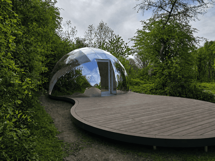 Infinity Terrace Mirror Dome