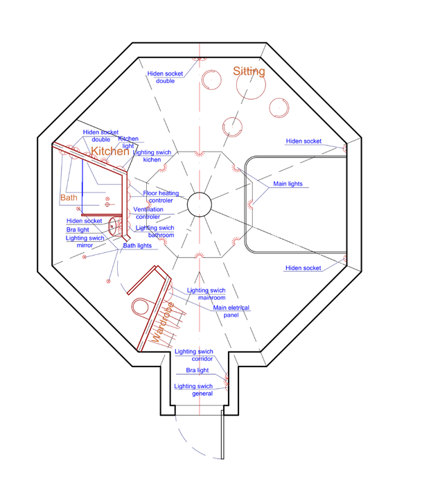 Ø6,6m (19ft) Insulated Glass Lavvo Cabin