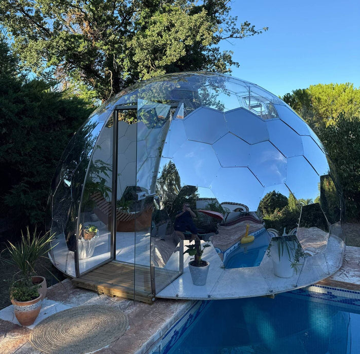 Ø4,5m Luxury Aura Dome™ mit Glastür