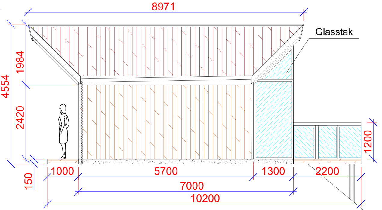Domo de vidrio aislado - edificios permanentes