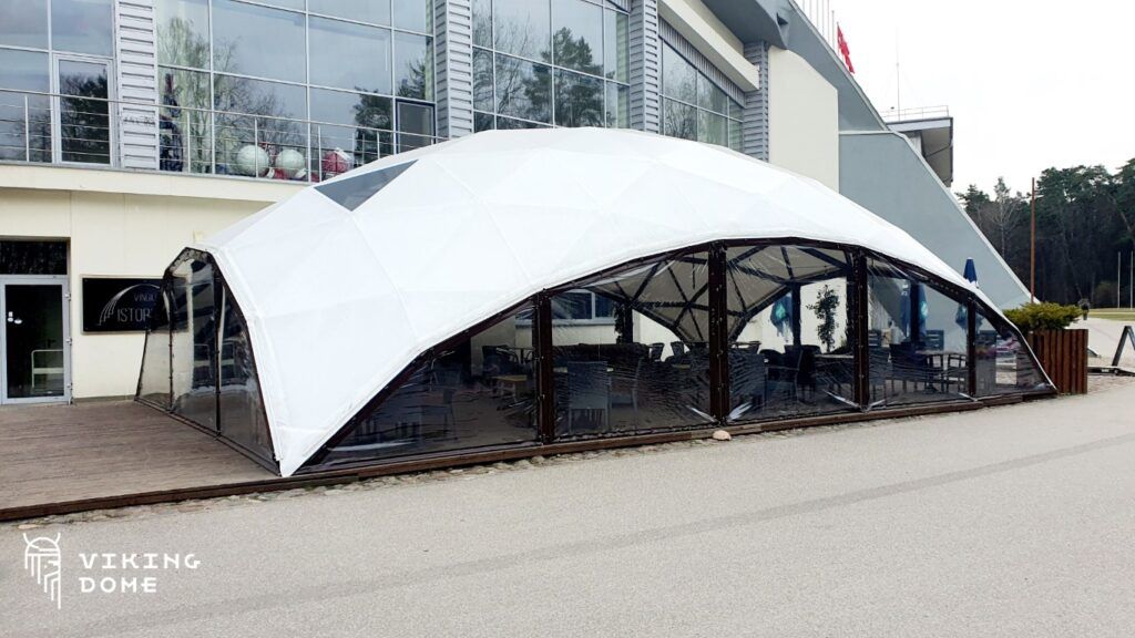 Wood Frame with PVC Cover QUADRO Dome