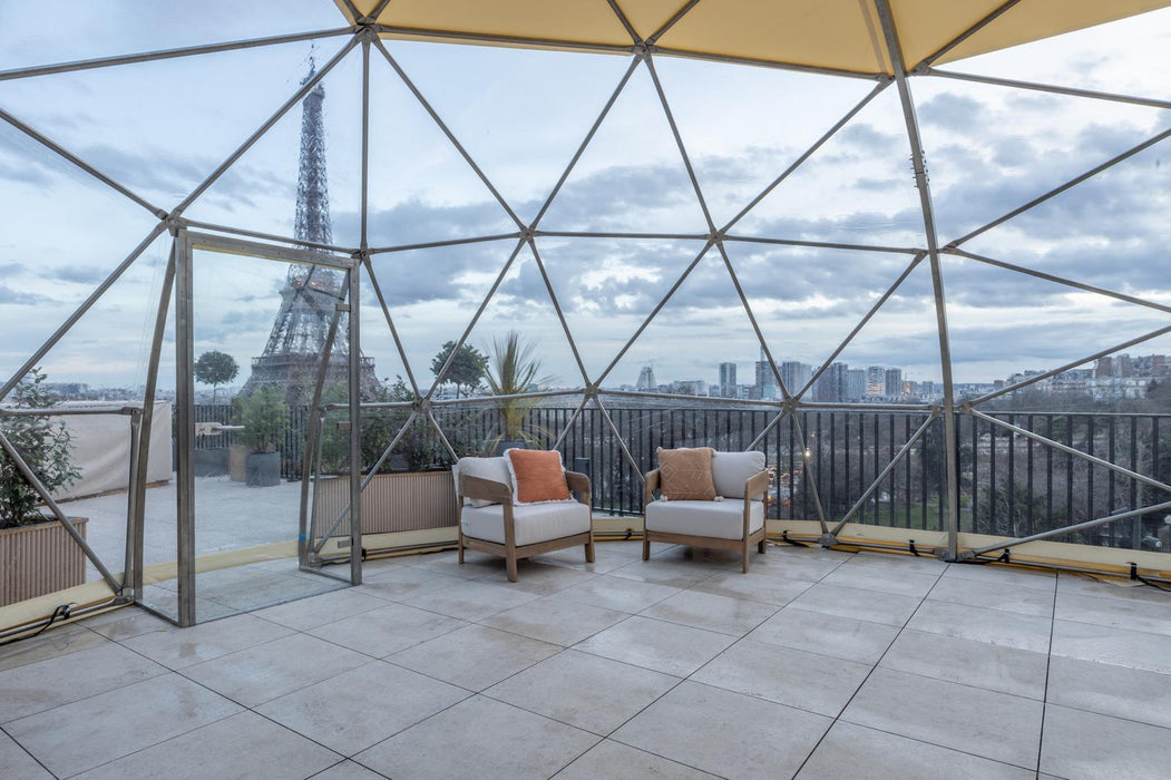 17.5x7m / 57ft 5in x 22ft 11in Spacey Tunnel Pavilion TUBE/PVC