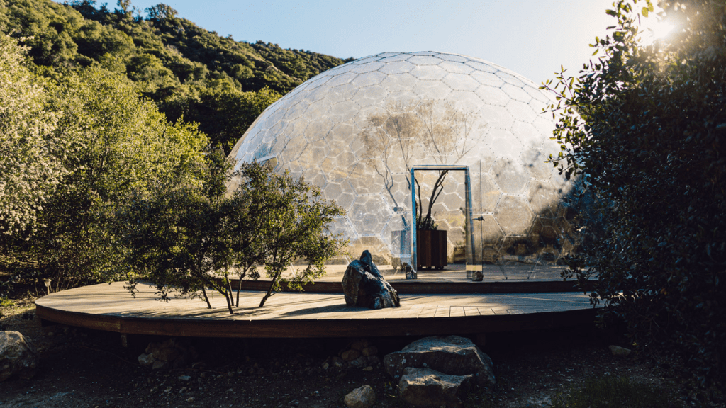 Ø13m Luxury Aura Dome™ mit Glastür