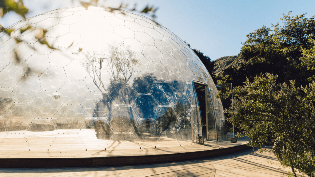 Ø14m Luxury Aura Dome™ mit Glastür