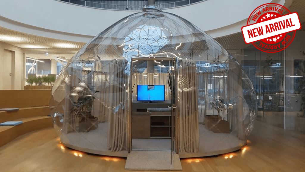 Ø6m Aura Dome™ - Motorized Retractable Pool Enclosure — Viking Dome