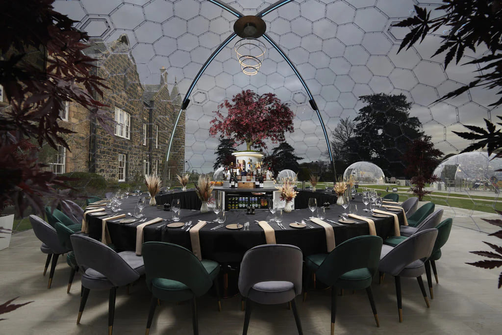 Ø10m Luxury Aura Dome™ with Glass Door