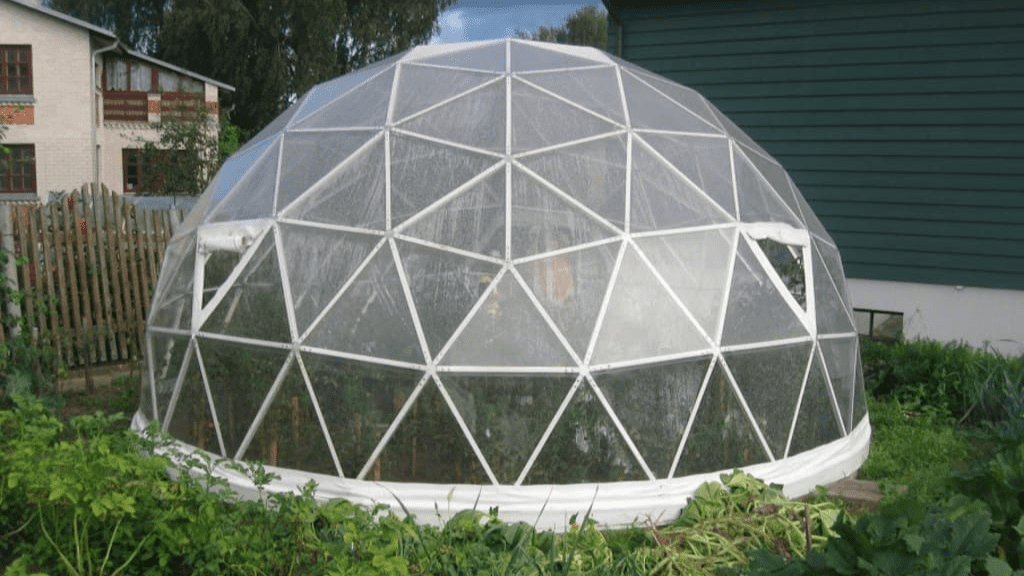 PVC Dome Tent - Fiberglass Frame