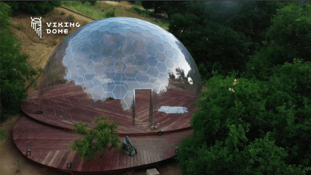 Ø12m Luxury Aura Dome™ mit Glastür