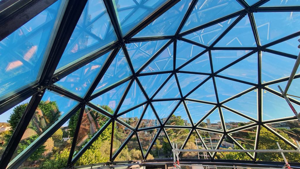 Ø7m Insulated Glass Dome - permanent buildings