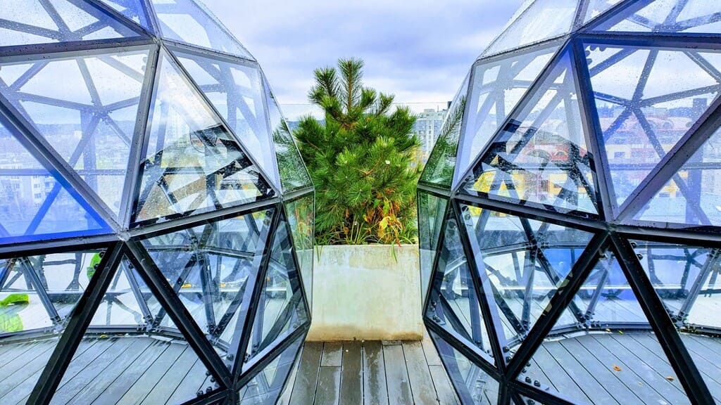 Ø11m H8,3m Glass Bubble Dome
