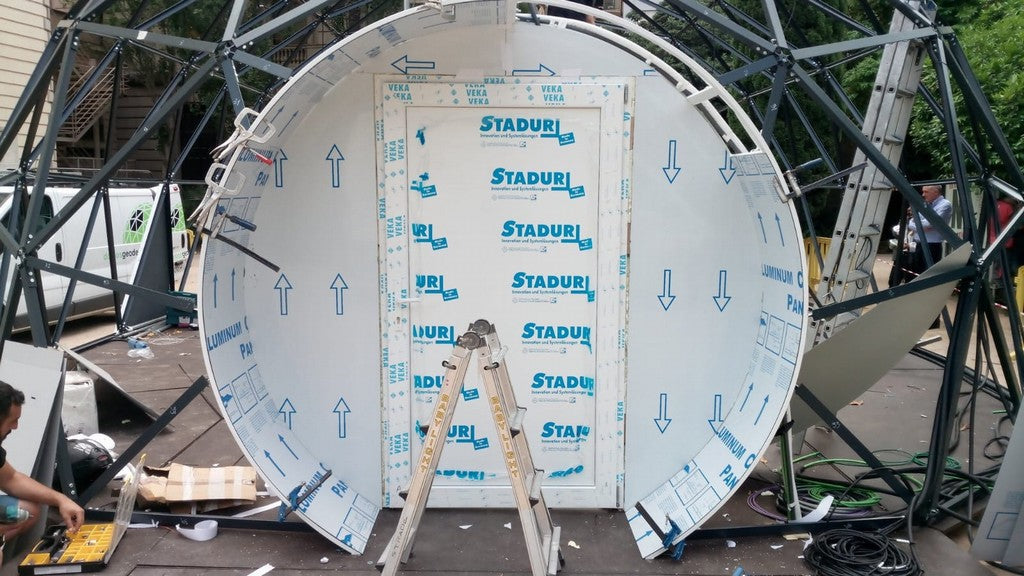 10x15m Tunnel Dome - Sound isolated Insulated building
