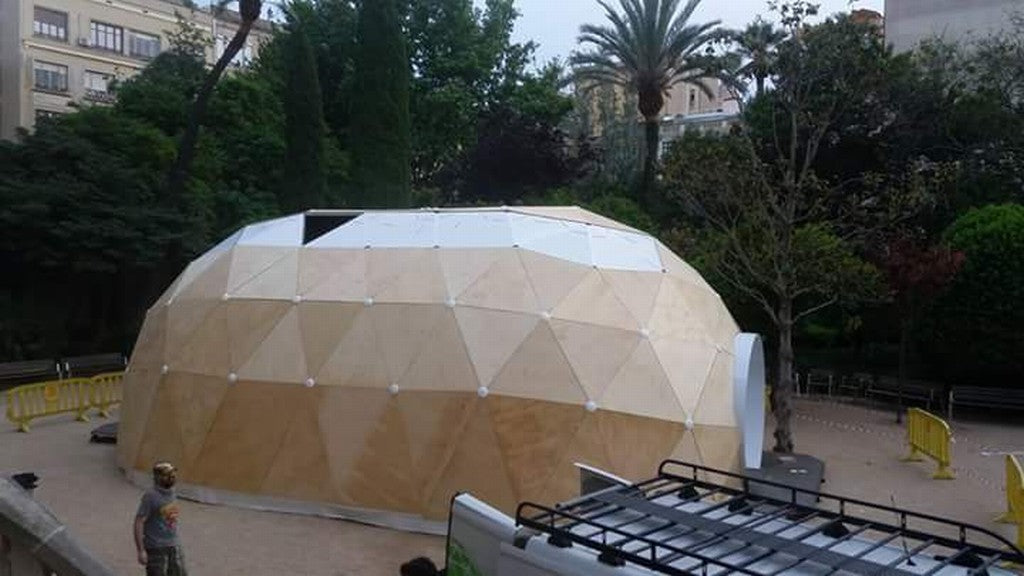 10x15m Tunnel Dome - Sound isolated Insulated building