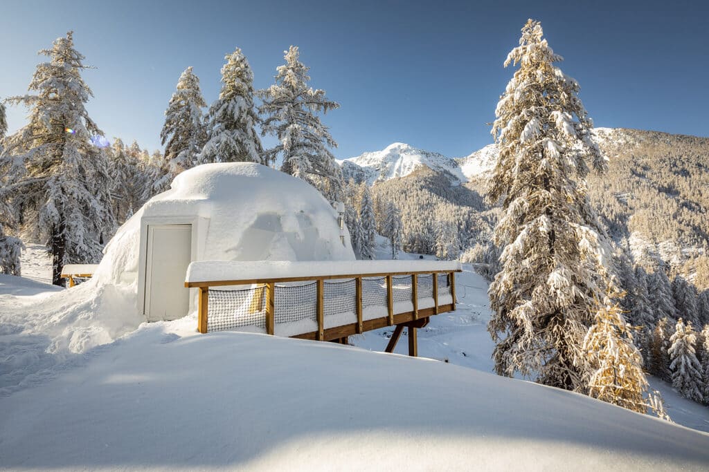 Ø6m Alpine Hut Insulated Domes PVC semi-permanent buildings
