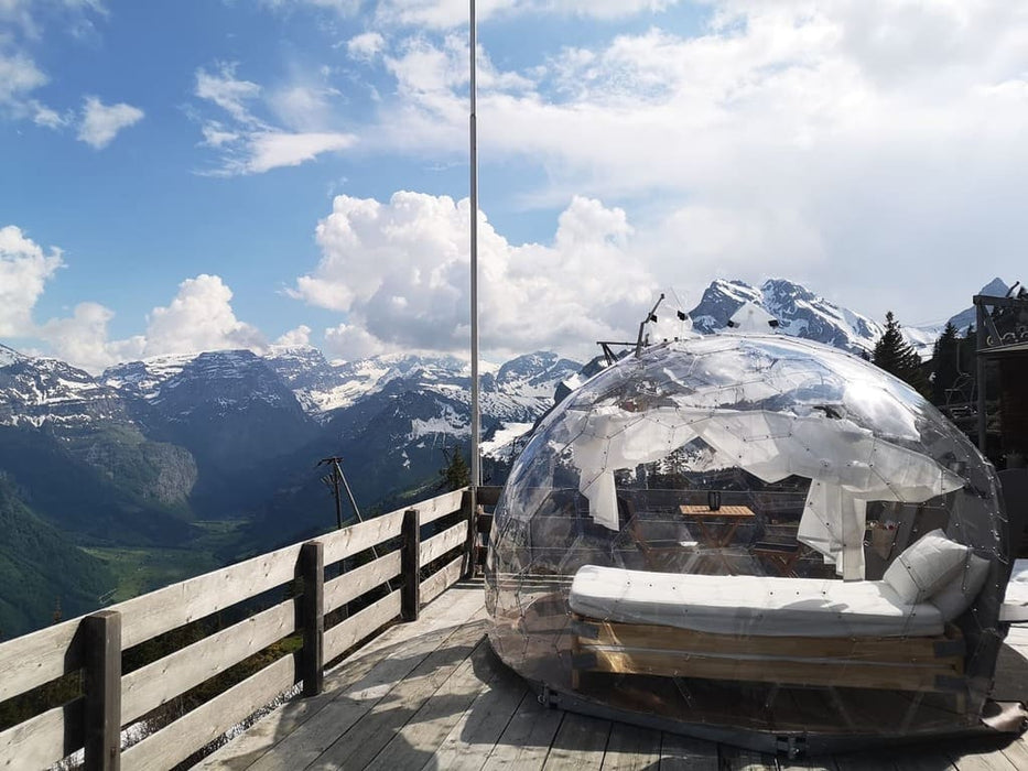 Ø3,6m Alpenhütte Glamping