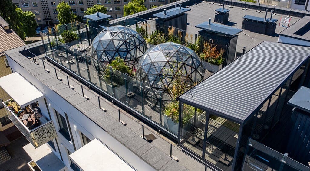 Ø5,5m H4,2m Glass Bubble Dome