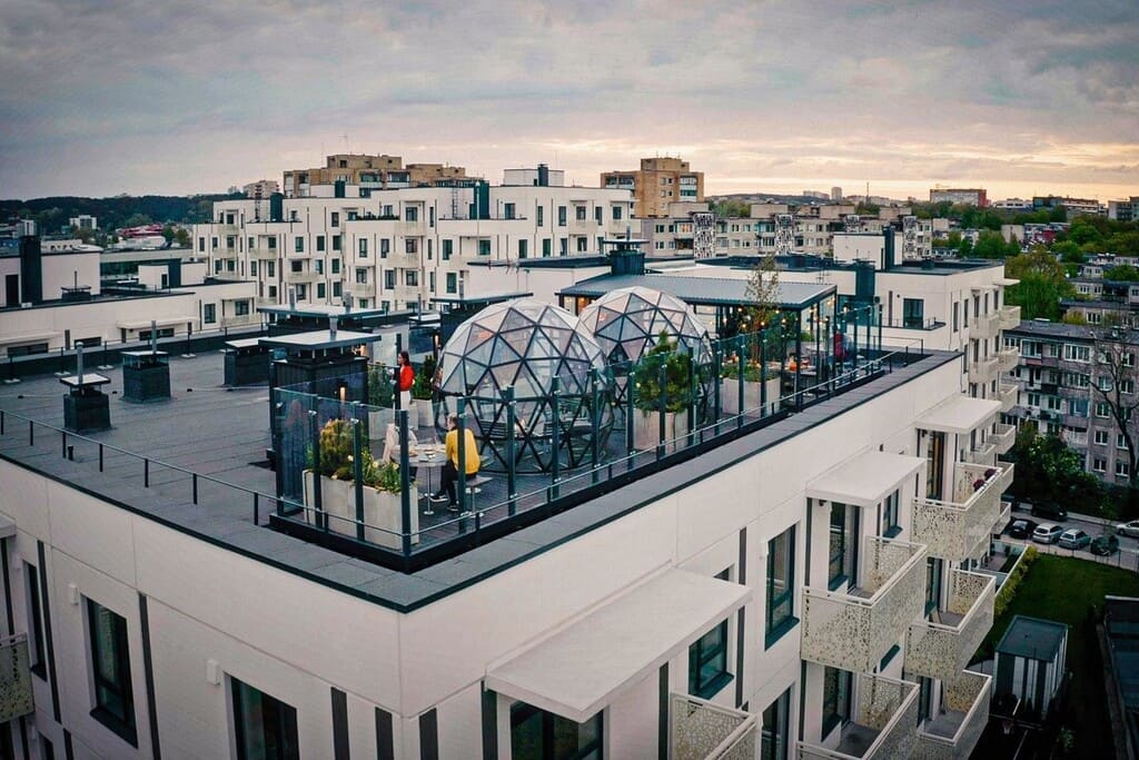 Ø6m H4,6m Glass Bubble Dome
