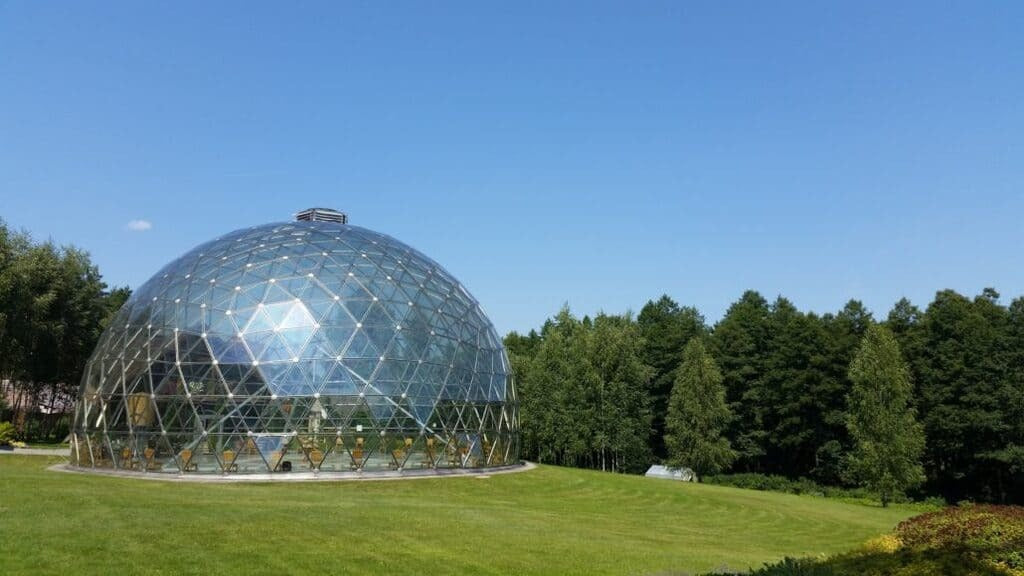 Ø23m Protective Geodesic Aluminum Glass Dome